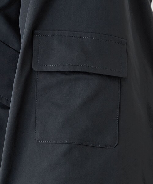 MACKINTOSH LONDON(マッキントッシュ ロンドン)の「ピーチツイルステンカラーブルゾン(ブルゾン・レディース・カーキ/ブラック・38)」の12枚目の写真