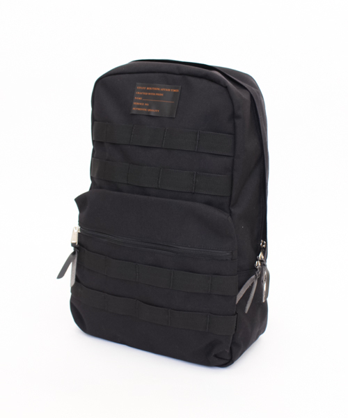 CIAOPANIC（チャオパニック）の「【Ciaopanic】　MILITALY BACKPACK（バックパック/リュック・メンズ・ブラック/カーキ・FREE）」の2枚目の写真