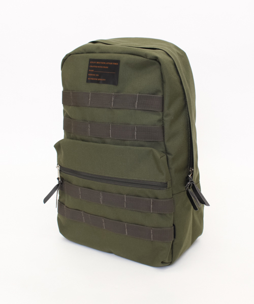 CIAOPANIC（チャオパニック）の「【Ciaopanic】　MILITALY BACKPACK（バックパック/リュック・メンズ・ブラック/カーキ・FREE）」の3枚目の写真