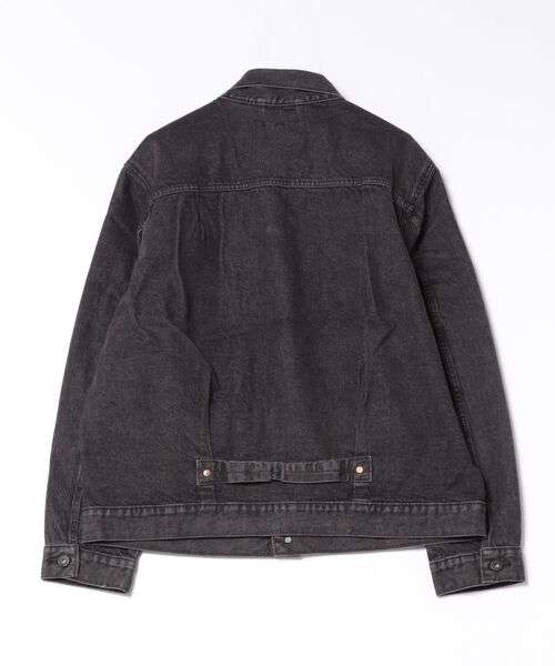 Levi's(リーバイス)の「Levis-TYPE 1 TRUCKER MIDNIGHT HARVEST(デニムジャケット・メンズ・ブラック系・L/M)」の9枚目の写真
