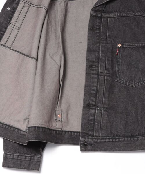 Levi's(リーバイス)の「Levis-TYPE 1 TRUCKER MIDNIGHT HARVEST(デニムジャケット・メンズ・ブラック系・L/M)」の10枚目の写真