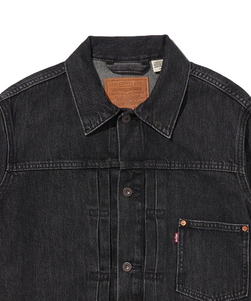 Levi's(リーバイス)の「Levis-TYPE 1 TRUCKER MIDNIGHT HARVEST(デニムジャケット・メンズ・ブラック系・L/M)」の4枚目の写真