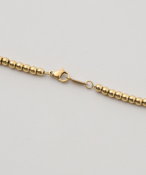 Spick & Span(スピックアンドスパン)の「《別注 / 》AEC PARIS / エーイーシー・パリ ボールチェーンネックレス 55*(ネックレス・レディース・ゴールド・FREE)」の6枚目の写真