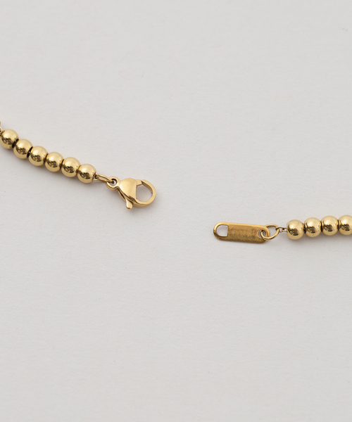 Spick & Span(スピックアンドスパン)の「《別注 / 》AEC PARIS / エーイーシー・パリ ボールチェーンネックレス 55*(ネックレス・レディース・ゴールド・FREE)」の7枚目の写真