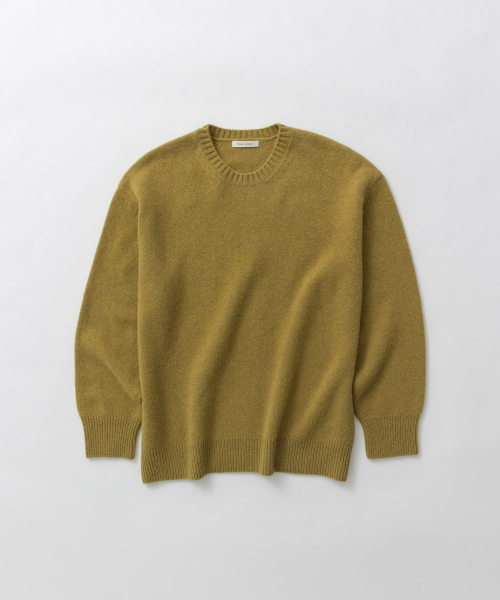 haag(ヘイグ)の「a round knit (olive)(ニット/セーター・レディース・その他・FREE)」の13枚目の写真