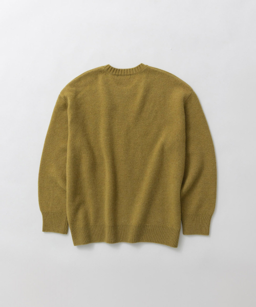 haag(ヘイグ)の「a round knit (olive)(ニット/セーター・レディース・その他・FREE)」の14枚目の写真