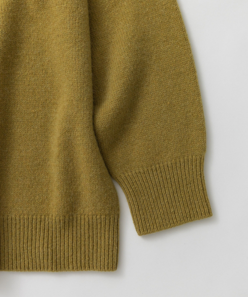 haag(ヘイグ)の「a round knit (olive)(ニット/セーター・レディース・その他・FREE)」の16枚目の写真