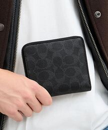 ミラ スモール フラップ ウォレット・シグネチャー キャンバス（財布