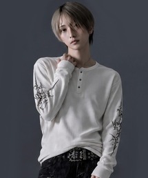 RUDOL（ルドル）の「『RUDOL/ルドル』ワッフルヘンリーネックTEE 長袖（Tシャツ/カットソー）」