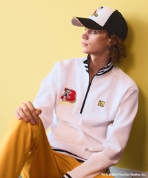 BETTY BOOP（ベティ・ブープ）の「【LOUDMOUTH×Betty Boop】モックネックワッフルハーフジップシャツ　ゴルフ（シャツ/ブラウス）」
