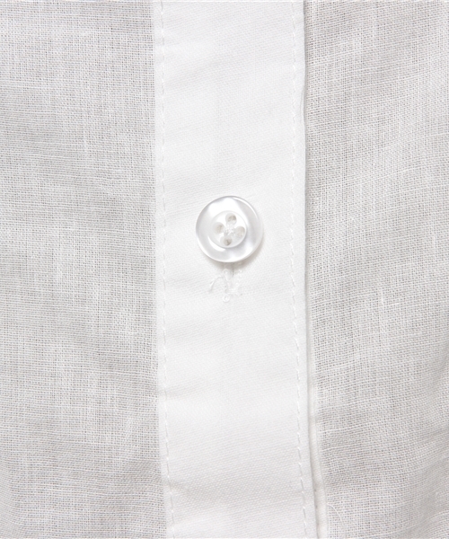 EGOIST（エゴイスト）の「2WAYストライプシャツ（シャツ/ブラウス・レディース・マルチ/ホワイト/ブルー・FREE）」の13枚目の写真