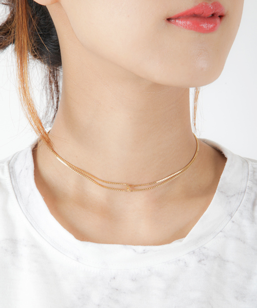 Jouete（ジュエッテ）の「インフィニティ チョーカー（チョーカー・レディース・イエローゴールド・FREE）」の6枚目の写真