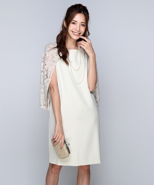 【AMAIL オケージョンドレス】beige dress AMAIL オケージョンドレス】beige dress