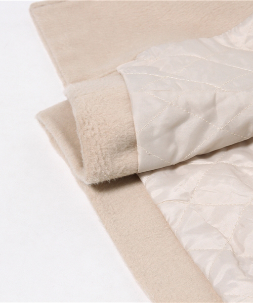 Re:EDIT（リエディ）の「[リエディ]裏地付きあったかチェスターコートアウター/コート（チェスターコート・レディース・キャメル/ライトグレー/タン/ベージュ系その他/グレー/チャコールグレー/ダークベージュ/アッシュグレー/トップグレー/ブラック/ピンクベージュ/ベージュ/ダークグレー/ダークブラック・LARGE/MEDIUM）」の18枚目の写真