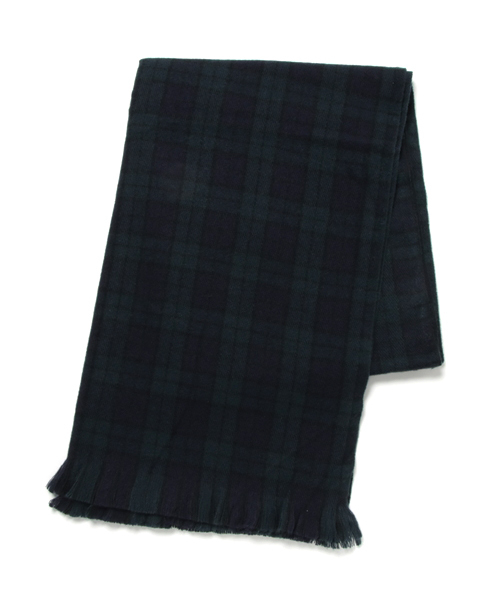 WEGO(ウィゴー)の「WEGO/チェックストール(ストール/ショール・メンズ・レッド系その他2/ブルー系その他2/ブラック系その他2/グリーン系その他2・FREE)」の9枚目の写真