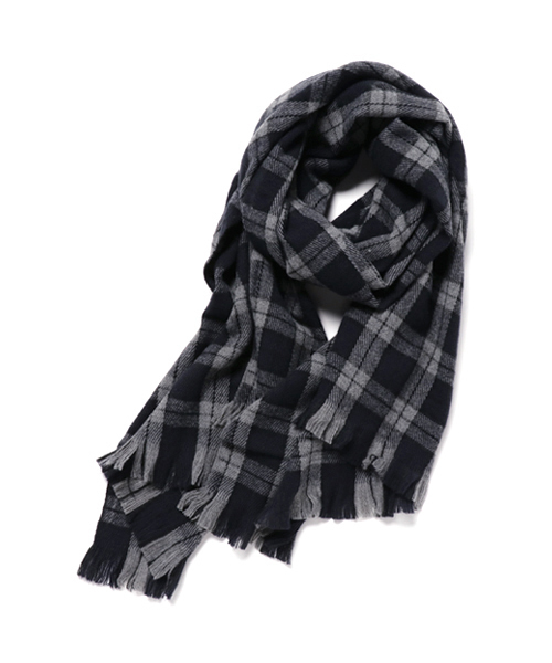 WEGO(ウィゴー)の「WEGO/チェックストール(ストール/ショール・メンズ・レッド系その他2/ブルー系その他2/ブラック系その他2/グリーン系その他2・FREE)」の10枚目の写真