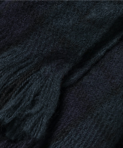 WEGO(ウィゴー)の「WEGO/チェックストール(ストール/ショール・メンズ・レッド系その他2/ブルー系その他2/ブラック系その他2/グリーン系その他2・FREE)」の6枚目の写真