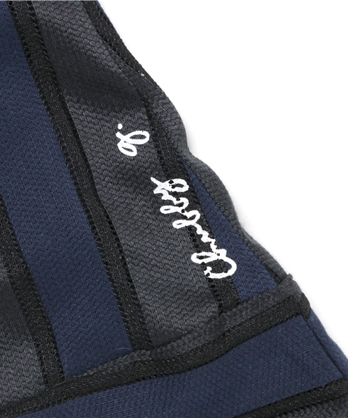 CHUBBYGANG(チャビーギャング)の「ボーダーラッセルワイドパンツ(その他パンツ・キッズ・ブラック/オフホワイト・130/160/140/150/110/120/100)」の5枚目の写真