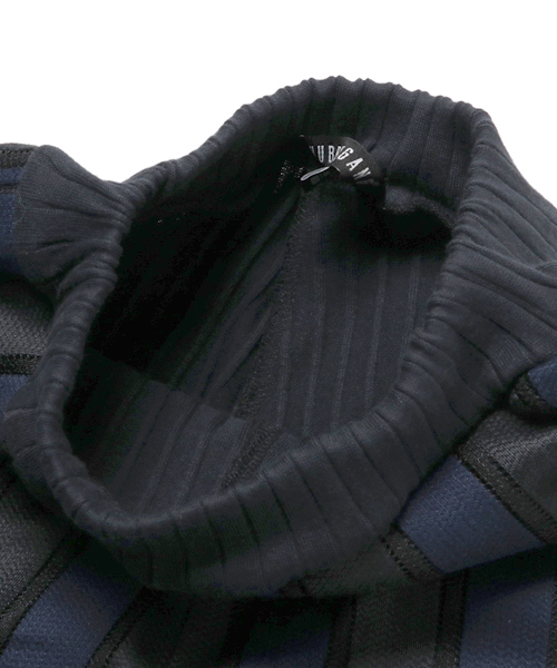 CHUBBYGANG(チャビーギャング)の「ボーダーラッセルワイドパンツ(その他パンツ・キッズ・ブラック/オフホワイト・130/160/140/150/110/120/100)」の6枚目の写真