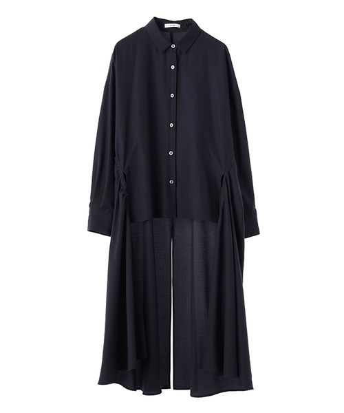 CLANE BACK LONG DRAPE シャツ CLANE（クラネ）の「BACK LONG DRAPE SHIRT（シャツ/ブラウス）」 - WEAR