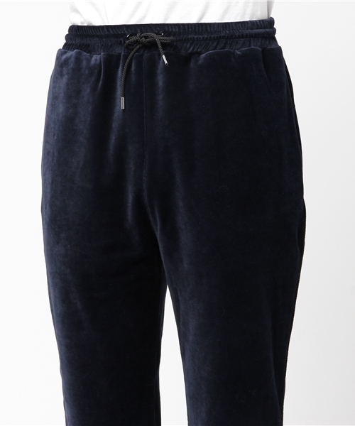 AMERICAN RAG CIE(アメリカンラグシー)の「ベロア素材 セットアップ スウェットパンツ(その他パンツ・メンズ・ネイビー/グリーン・2/1)」の6枚目の写真