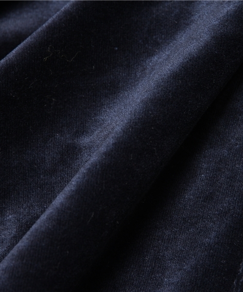 AMERICAN RAG CIE(アメリカンラグシー)の「ベロア素材 セットアップ スウェットパンツ(その他パンツ・メンズ・ネイビー/グリーン・2/1)」の11枚目の写真