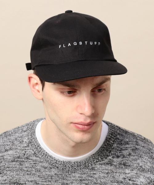 F-LAGSTUF-F（フラグスタフ）の「【別注】＜FLAGSTUFF＞ LOGOCAP 17SS/キャップ ◆（キャップ・メンズ・ブラック/ホワイト・FREE）」の8枚目の写真