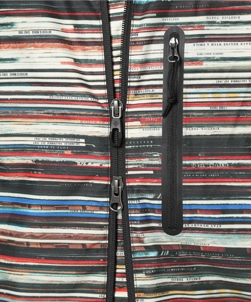 Kinetics（キネティクス）の「Kinetics × Columbia × Delicious VINYL / Pliny Peak DV Jacket（マウンテンパーカー・メンズ・マルチ/ブラック・LARGE/X-LARGE/MEDIUM/X-SMALL/SMALL）」の4枚目の写真