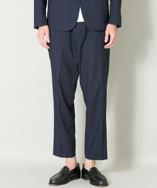 URBAN RESEARCH（アーバンリサーチ）の「UR COOLDRYKARAMI イージートラウザー（その他パンツ・メンズ・ネイビー/グレー・MEDIUM/LARGE）」の3枚目の写真