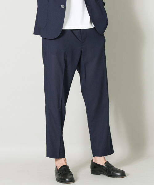 URBAN RESEARCH（アーバンリサーチ）の「UR COOLDRYKARAMI イージートラウザー（その他パンツ・メンズ・ネイビー/グレー・MEDIUM/LARGE）」の7枚目の写真