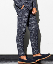 1PIU1UGUALE3 RELAX(ウノピゥウノウグァーレトレ)360°ストレッチツイードスラックス