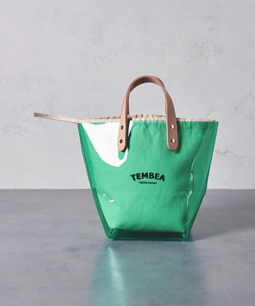 UNITED ARROWS（ユナイテッドアローズ）の「＜TEMBEA（テンベア）＞PVC  DELIVERY トートバッグ S†（トートバッグ・レディース・ホワイト/ケリー/ブラック・FREE）」の3枚目の写真