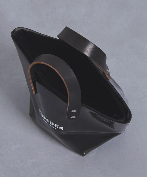 UNITED ARROWS（ユナイテッドアローズ）の「＜TEMBEA（テンベア）＞PVC  DELIVERY トートバッグ S†（トートバッグ・レディース・ホワイト/ケリー/ブラック・FREE）」の12枚目の写真