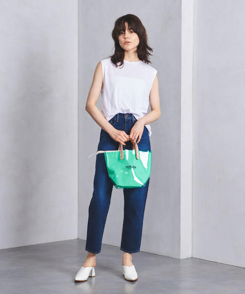 UNITED ARROWS（ユナイテッドアローズ）の「＜TEMBEA（テンベア）＞PVC  DELIVERY トートバッグ S†（トートバッグ・レディース・ホワイト/ケリー/ブラック・FREE）」の22枚目の写真