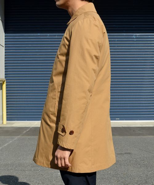 SHIPS（シップス）の「SC: コットン/CORDURA(R)ナイロン 3way ステンカラーコート（ステンカラーコート・メンズ・ベージュ/ネイビー/グレー・LARGE/MEDIUM/SMALL/X-LARGE）」の4枚目の写真