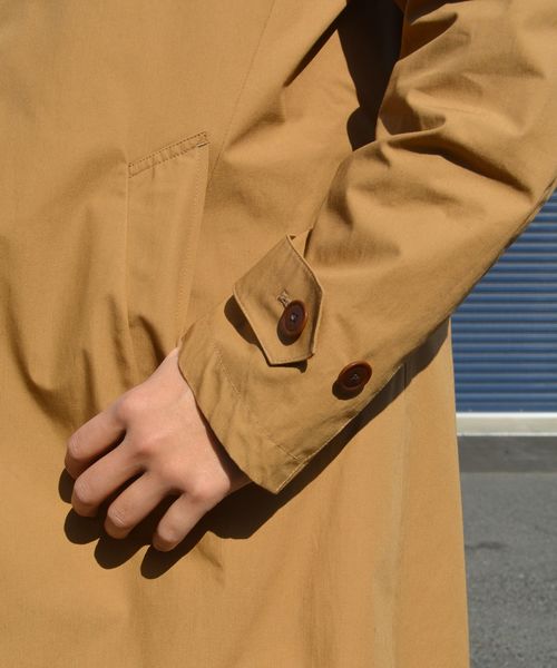 SHIPS（シップス）の「SC: コットン/CORDURA(R)ナイロン 3way ステンカラーコート（ステンカラーコート・メンズ・ベージュ/ネイビー/グレー・LARGE/MEDIUM/SMALL/X-LARGE）」の7枚目の写真
