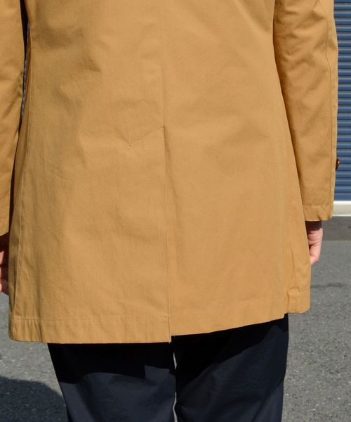 SHIPS（シップス）の「SC: コットン/CORDURA(R)ナイロン 3way ステンカラーコート（ステンカラーコート・メンズ・ベージュ/ネイビー/グレー・LARGE/MEDIUM/SMALL/X-LARGE）」の8枚目の写真