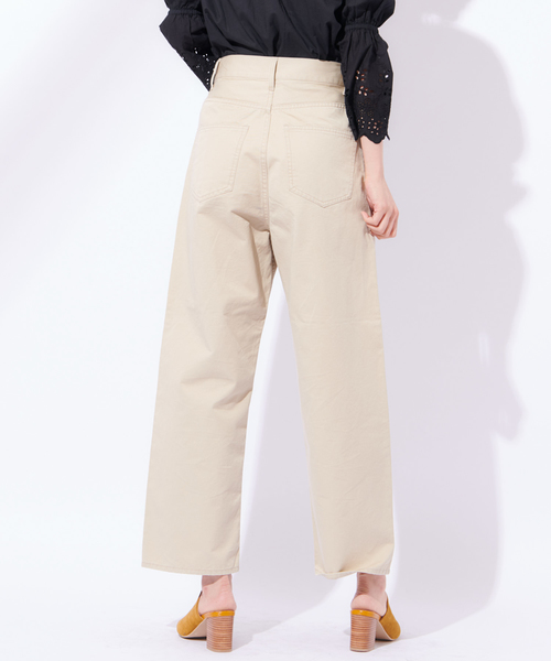 CIAOPANIC（チャオパニック）の「ツイル5PKワイドパンツ（その他パンツ・レディース・カーキ/アイボリー・M/S）」の7枚目の写真