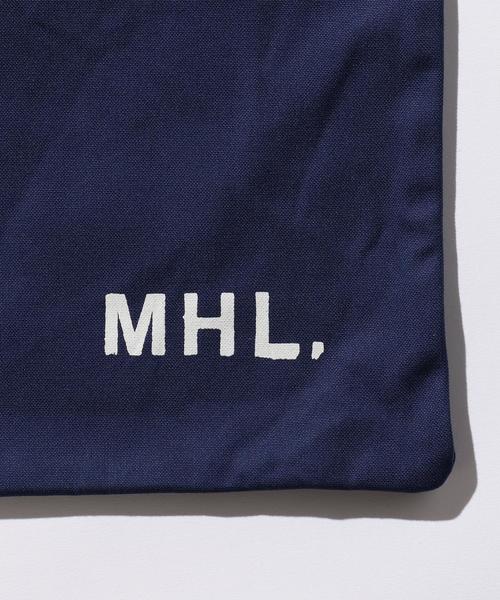 MHL.（エムエイチエル）の「【別注】 ＜MHL.＞ UNIFORM TOTE BAG/トートバッグ ◆（トートバッグ・メンズ・ブラック/ネイビー・FREE）」の4枚目の写真
