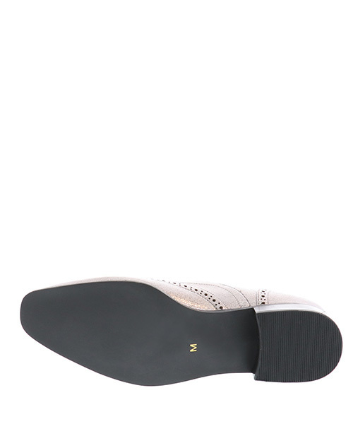 RANDA(ランダ)の「CAMILLE BIS RANDA/ストレスフリー/スクエアトゥレースアップシューズ(ドレスシューズ・レディース・ブラック/シルバー系その他・LL/S/M/L)」の6枚目の写真