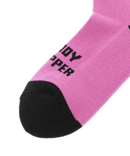 Candy Stripper（キャンディストリッパー）の「CND ソックス（ソックス/靴下・レディース・ブラック/オフホワイト/ピンク・FREE）」の4枚目の写真