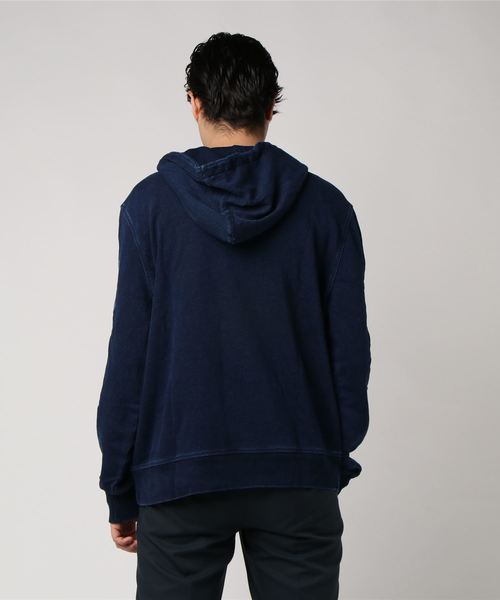 GAP（ギャップ）の「Gap オリジナル プルオーバーパーカー（フレンチテリー）（パーカー・メンズ・ブルー系その他/ホワイト系その他・XS/M/S/L/XL）」の3枚目の写真