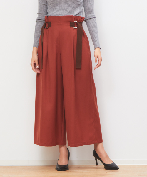 Abahouse Devinette(ドゥヴィネット)の「サイドDカンパンツ(その他パンツ・レディース・オレンジ/キャメル・38/36)」の2枚目の写真