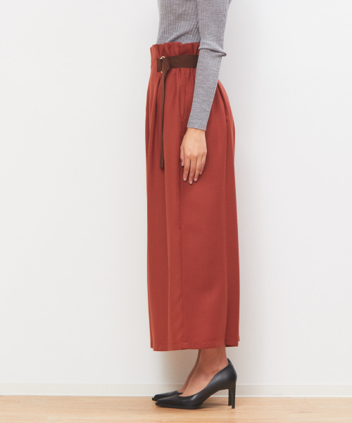 Abahouse Devinette(ドゥヴィネット)の「サイドDカンパンツ(その他パンツ・レディース・オレンジ/キャメル・38/36)」の4枚目の写真