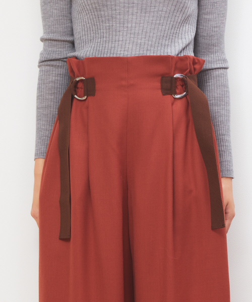 Abahouse Devinette(ドゥヴィネット)の「サイドDカンパンツ(その他パンツ・レディース・オレンジ/キャメル・38/36)」の6枚目の写真