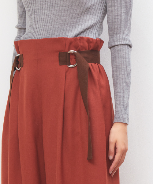 Abahouse Devinette(ドゥヴィネット)の「サイドDカンパンツ(その他パンツ・レディース・オレンジ/キャメル・38/36)」の7枚目の写真