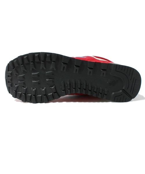 NEW BALANCE(ニューバランス)の「2013 秋冬新作 ニューバランス new balance ML574(スニーカー・メンズ・レッド/グリーン・25cm/28.5cm/29cm)」の4枚目の写真