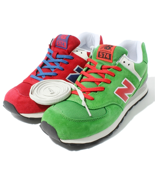NEW BALANCE(ニューバランス)の「2013 秋冬新作 ニューバランス new balance ML574(スニーカー・メンズ・レッド/グリーン・25cm/28.5cm/29cm)」の11枚目の写真