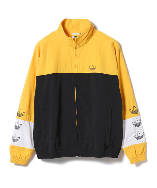 adidas（アディダス）の「adidas / ブロックド ウォームアップ ジャケット（ブルゾン・メンズ・ブラック/オレンジ・J/S/J/M/J/L/J/0）」の6枚目の写真