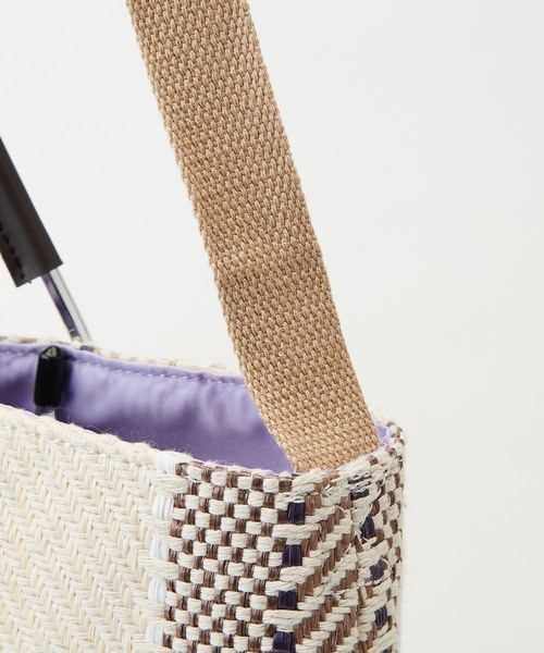 DISCOAT（ディスコート）の「メタルハンドル2WAYトートバッグ（ショルダーバッグ・レディース・ブルー/ラベンダー/ピンク/オレンジ・FREE）」の13枚目の写真